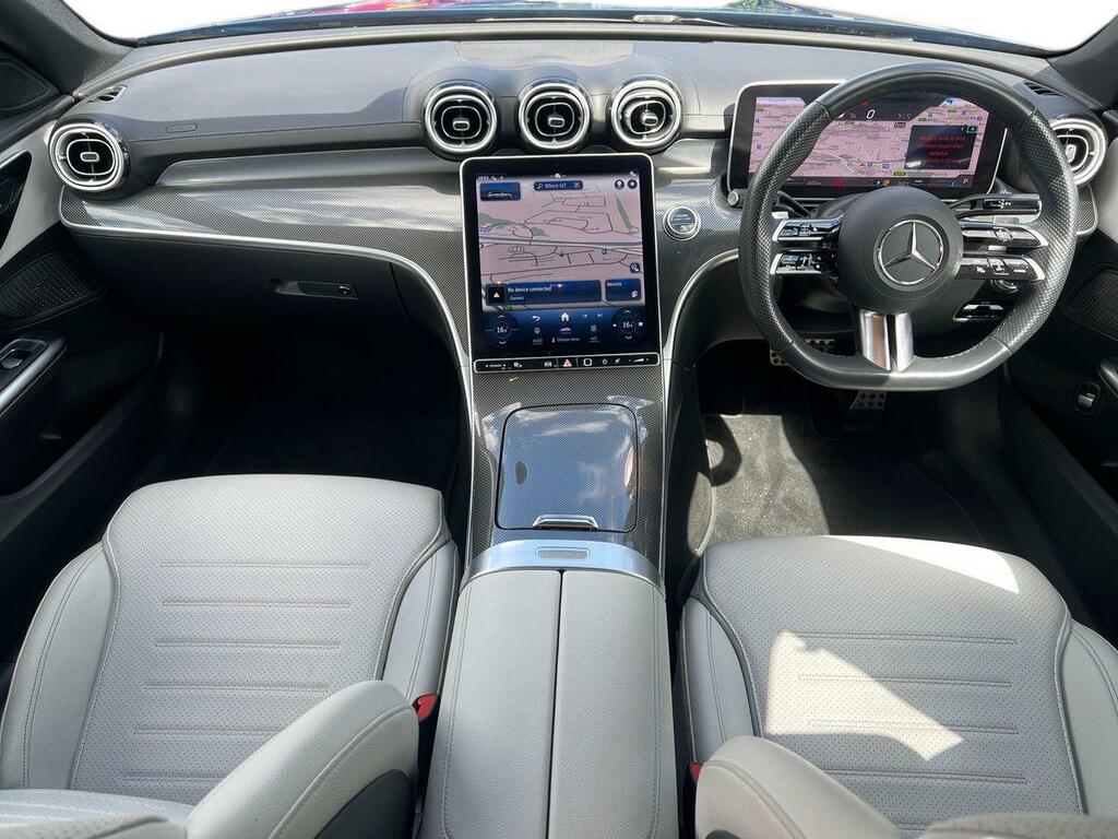 Mercedes-Benz C Class 1.5 C200h Mhev Amg Line Estate Hybrid G Blue #4