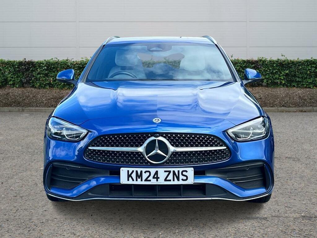 Mercedes-Benz C Class 1.5 C200h Mhev Amg Line Estate Hybrid G Blue #6
