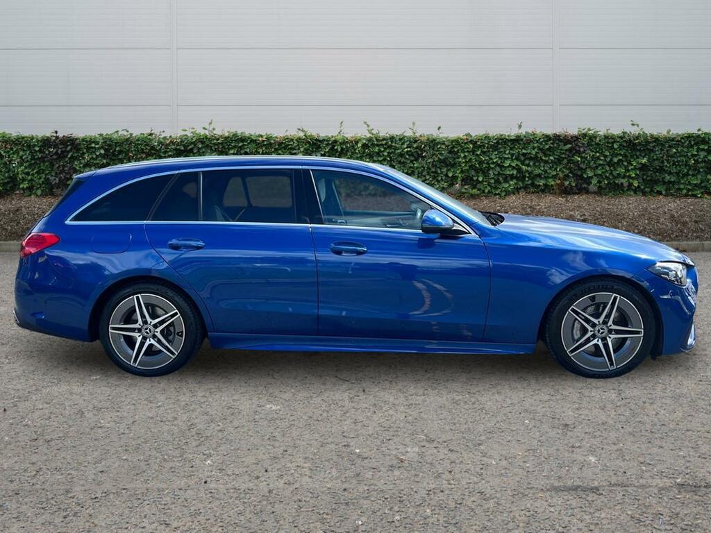 Mercedes-Benz C Class 1.5 C200h Mhev Amg Line Estate Hybrid G Blue #5