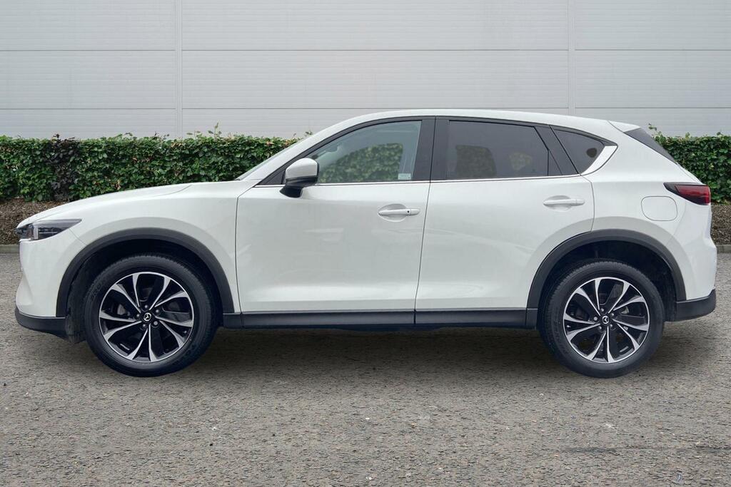 Mazda CX-5 2.2 Skyactiv-d Exclusive-line Euro 6 Ss White #5