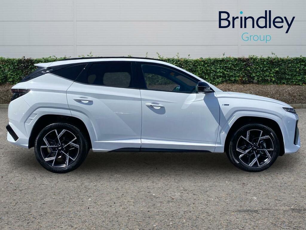 Hyundai Tucson 1.6T N Line Suv Hybrid Euro 6 Ss BT26RZV White #6