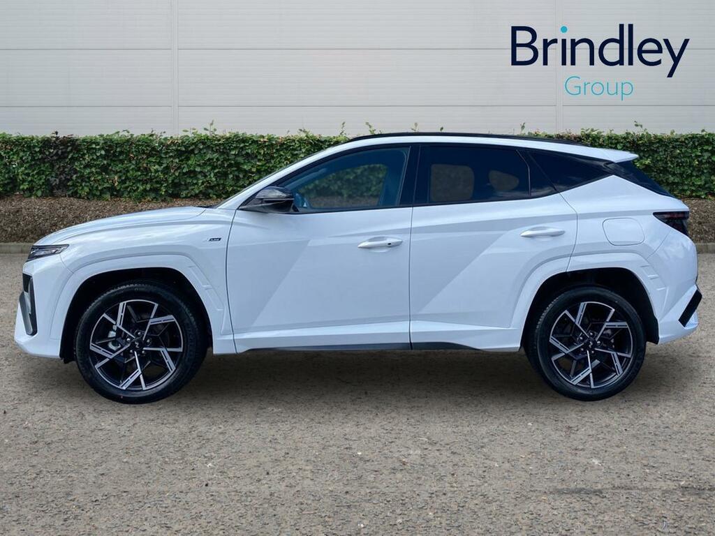 Hyundai Tucson 1.6T N Line Suv Hybrid Euro 6 Ss BT26RZV White #5