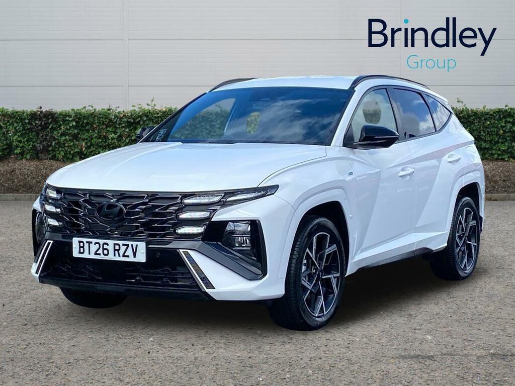 Hyundai Tucson 1.6T N Line Suv Hybrid Euro 6 Ss BT26RZV White #2
