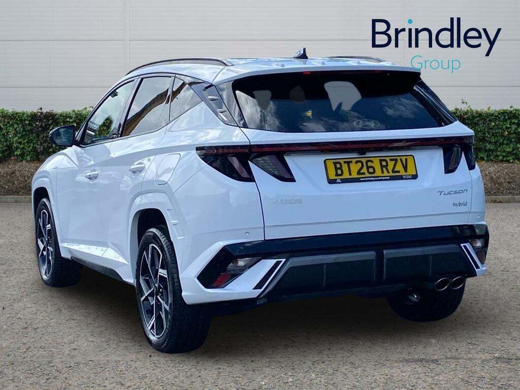 Hyundai Tucson 1.6T N Line Suv Hybrid Euro 6 Ss BT26RZV White #3