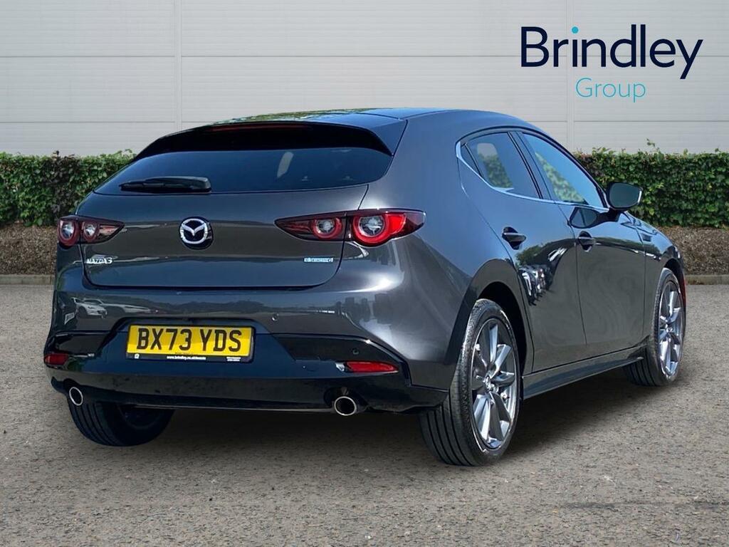 Mazda 3 2.0 E-skyactiv-g Mhev Takumi Hatchback BX73YDS Grey #4