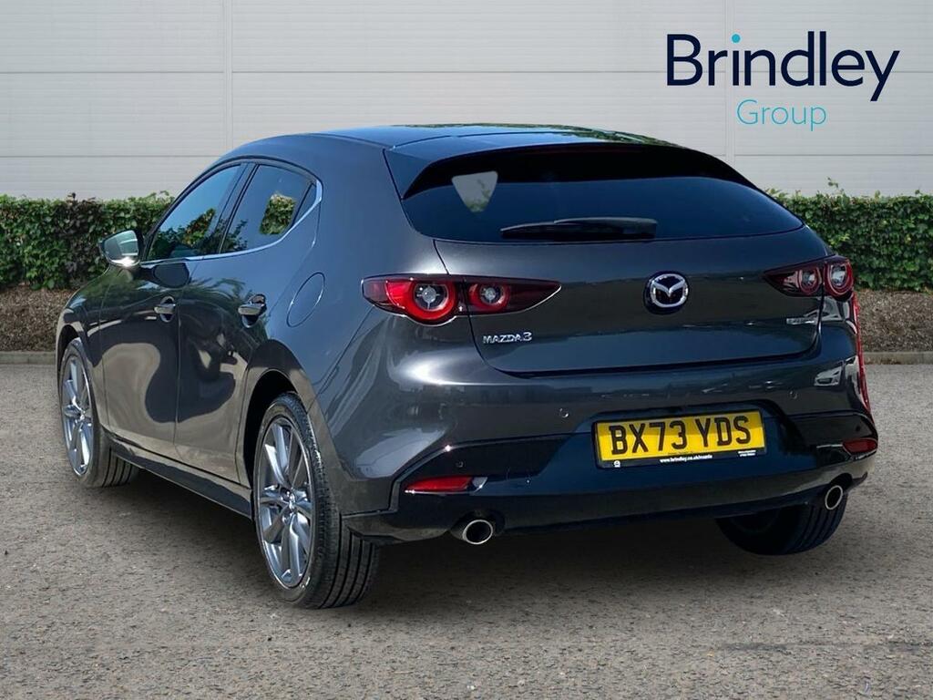 Mazda 3 2.0 E-skyactiv-g Mhev Takumi Hatchback BX73YDS Grey #3