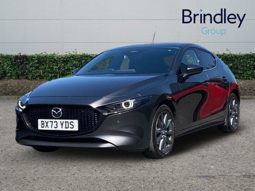 Mazda 3 2.0 E-skyactiv-g Mhev Takumi Hatchback BX73YDS Grey #2