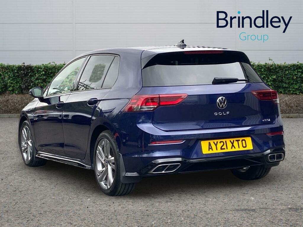 Volkswagen Golf 1.5 Etsi Mhev R-line Hatchback Hybrid D AY21XTO Blue #3