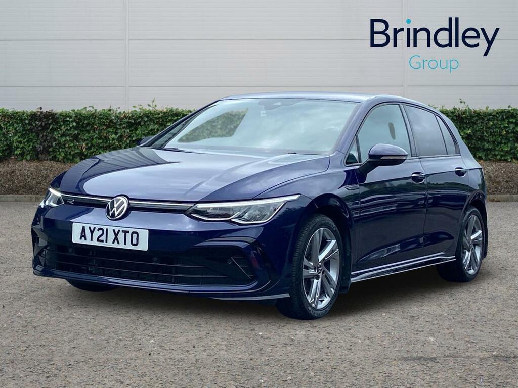 Volkswagen Golf 1.5 Etsi Mhev R-line Hatchback Hybrid D AY21XTO Blue #2
