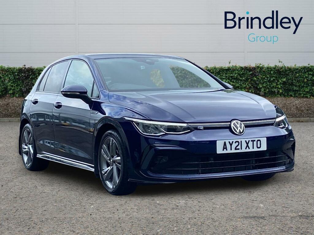 Volkswagen Golf 1.5 Etsi Mhev R-line Hatchback Hybrid D Blue