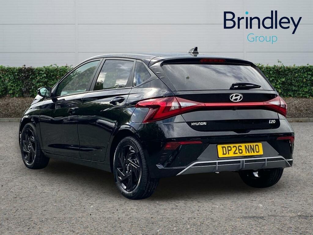 Hyundai I20 1.0 T-gdi Black Line Hatchback E DP26NNO Black #3