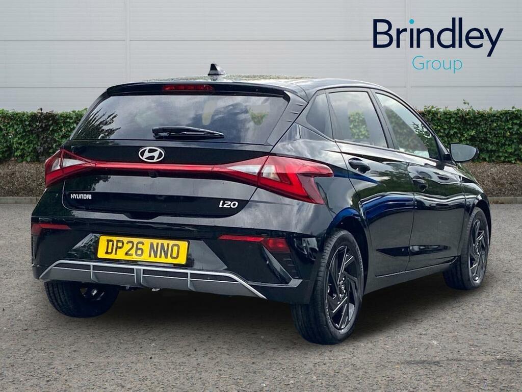 Hyundai I20 1.0 T-gdi Black Line Hatchback E DP26NNO Black #4