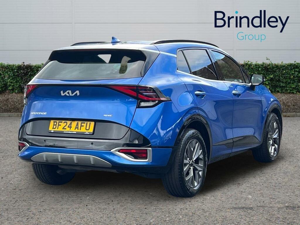 Kia Sportage 1.6 T-gdi 226 Hev Gtln Au Blue #4