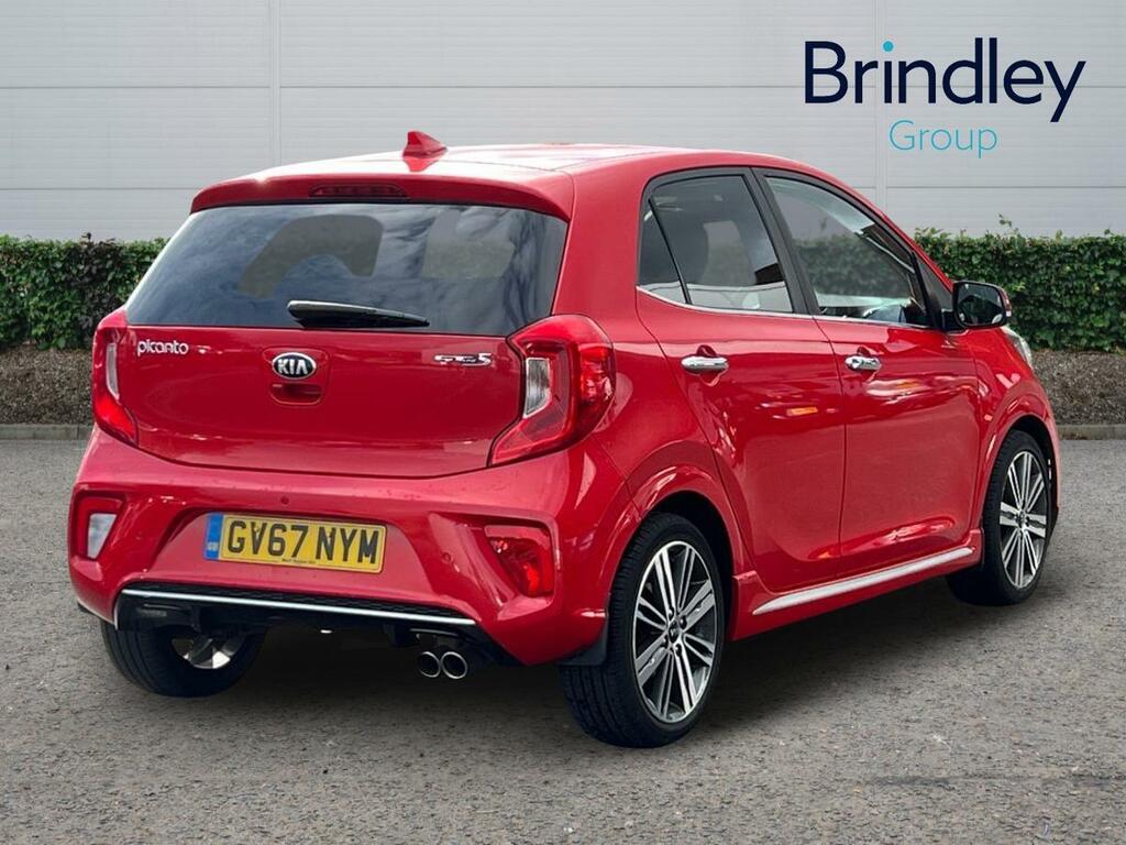 Kia Picanto 1.25 Gt-line S Hatchback Euro 6 GV67NYM Red #4