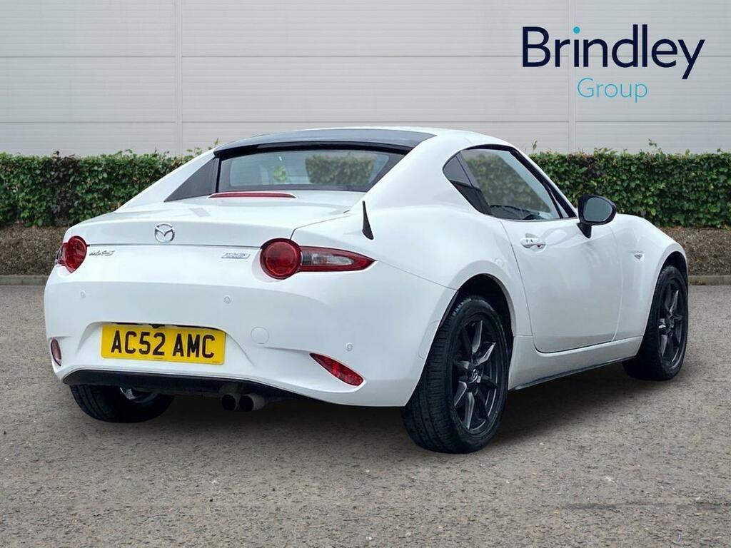 Mazda MX-5 RF 1.5 Skyactiv-g Sport Nav Convertible Ma White #4