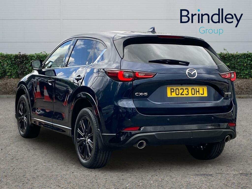 Mazda CX-5 2.0 E-skyactiv G Mhev Homura Suv E Blue #3