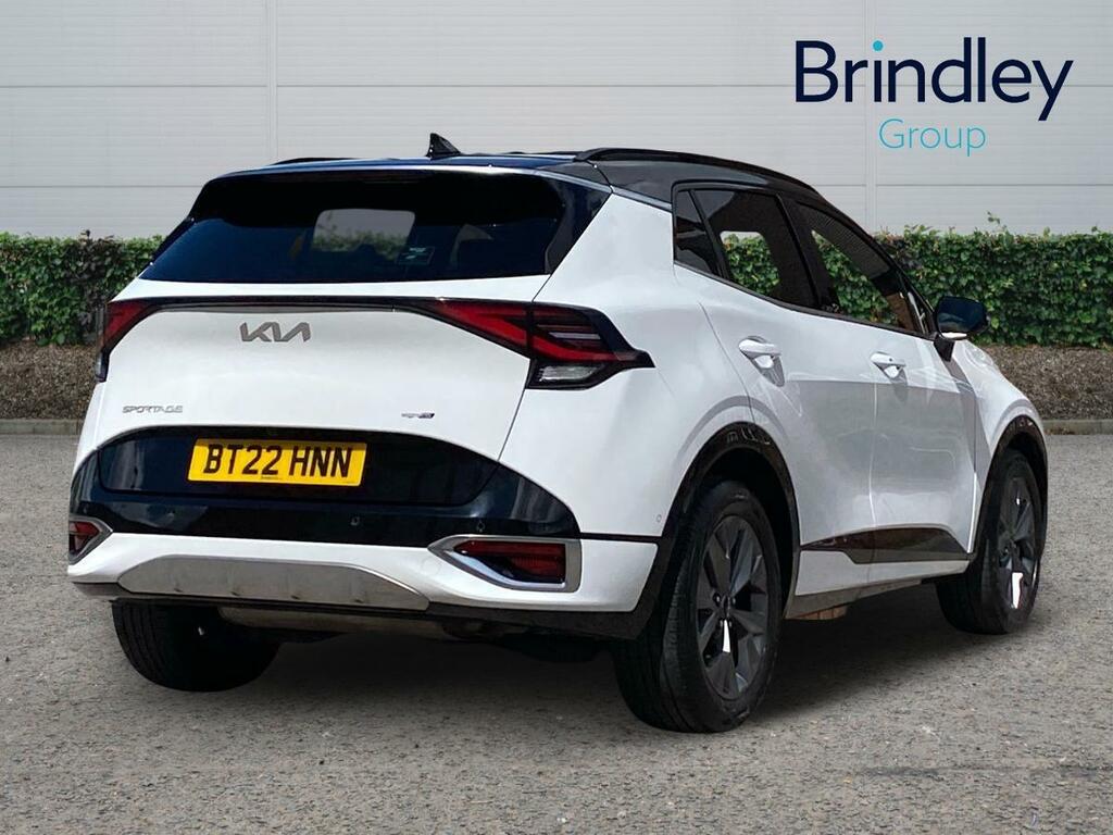 Kia Sportage 1.6 H T-gdi Gt-line S Suv Hybrid E White #4