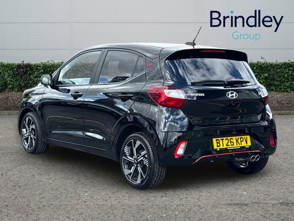 Hyundai I10 1.0 T-gdi N Line Hatchback Euro Black #3