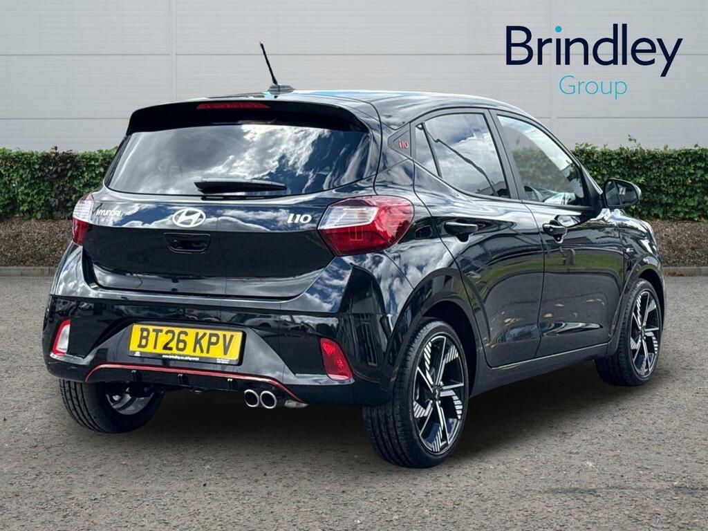 Hyundai I10 1.0 T-gdi N Line Hatchback Euro Black #4