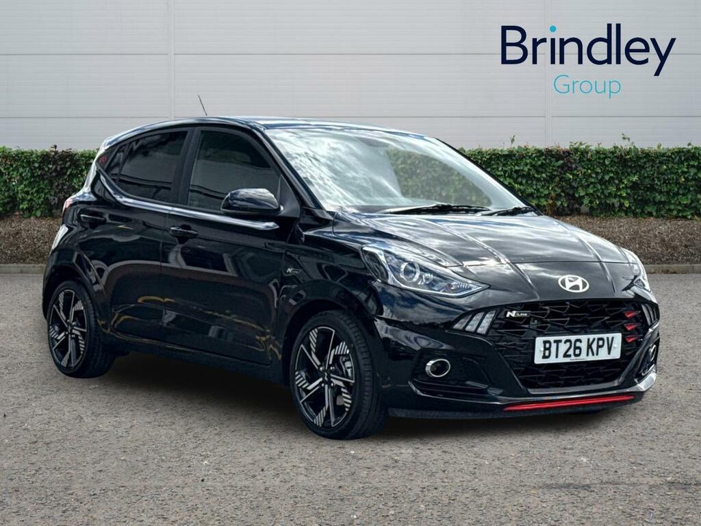 Hyundai I10 1.0 T-gdi N Line Hatchback Euro Black