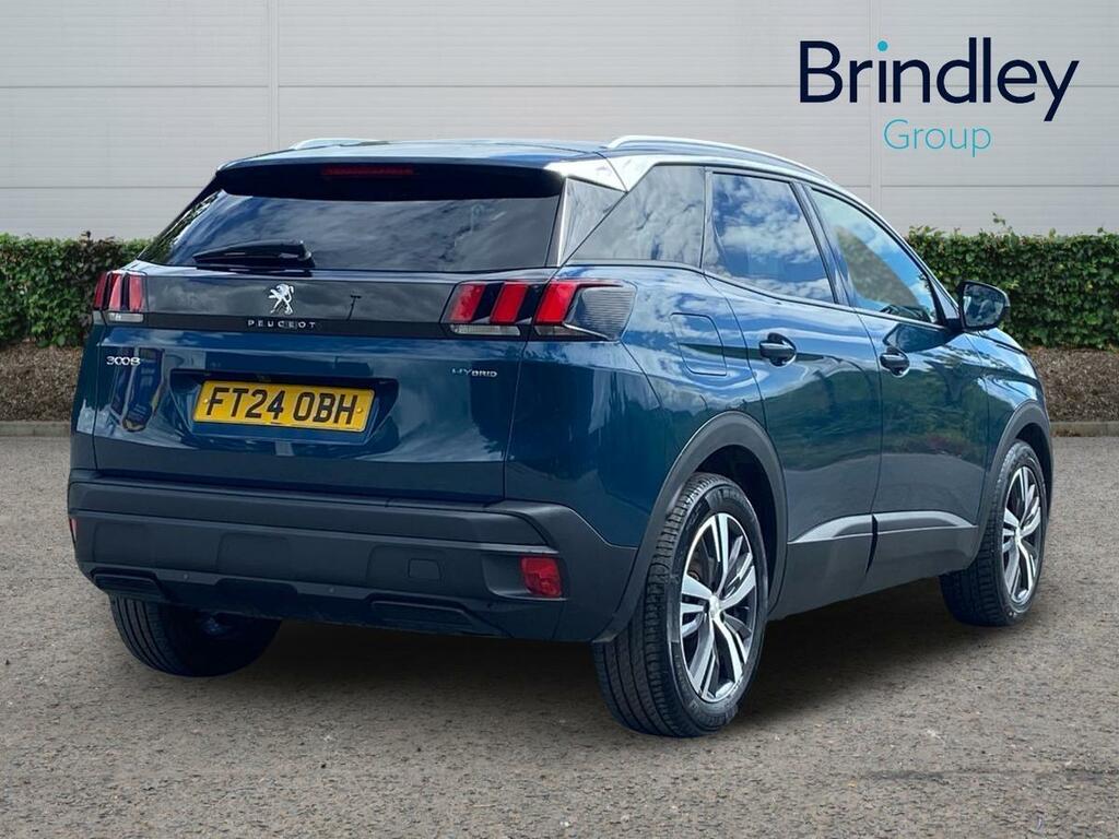 Peugeot 3008 1.6 12.4Kwh Active Suv Plug-in Hybrid E Blue #4