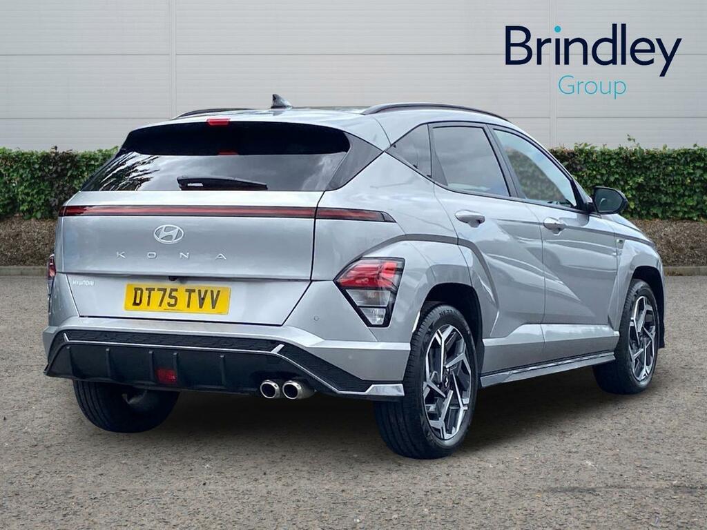 Hyundai Kona 1.0 T-gdi N Line Suv Euro 6 Ss Silver #4