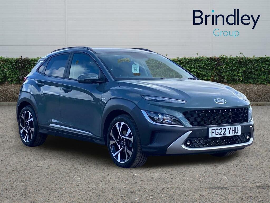 Hyundai Kona 1.0 T-gdi Mhev Premium Suv Hybrid Manua FG22YHU Green