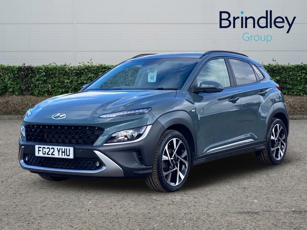 Hyundai Kona 1.0 T-gdi Mhev Premium Suv Hybrid Manua FG22YHU Green #2