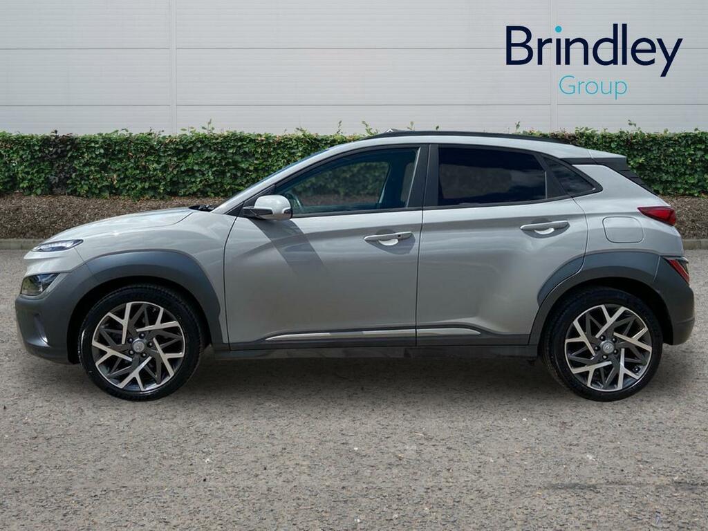 Hyundai Kona 1.6 H-gdi Premium Suv Hybrid Dct Euro 6 OV22TWK Grey #5