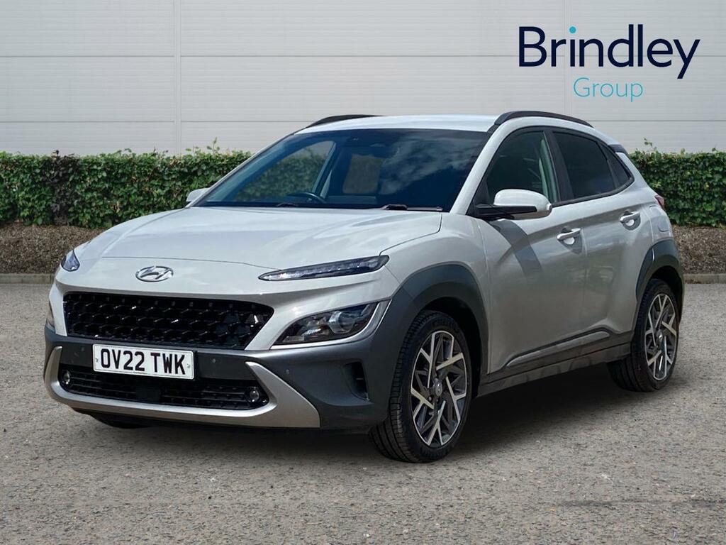 Hyundai Kona 1.6 H-gdi Premium Suv Hybrid Dct Euro 6 OV22TWK Grey #2