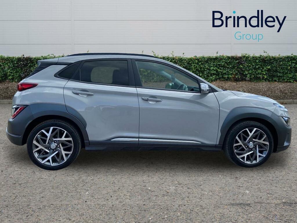 Hyundai Kona 1.6 H-gdi Premium Suv Hybrid Dct Euro 6 OV22TWK Grey #6