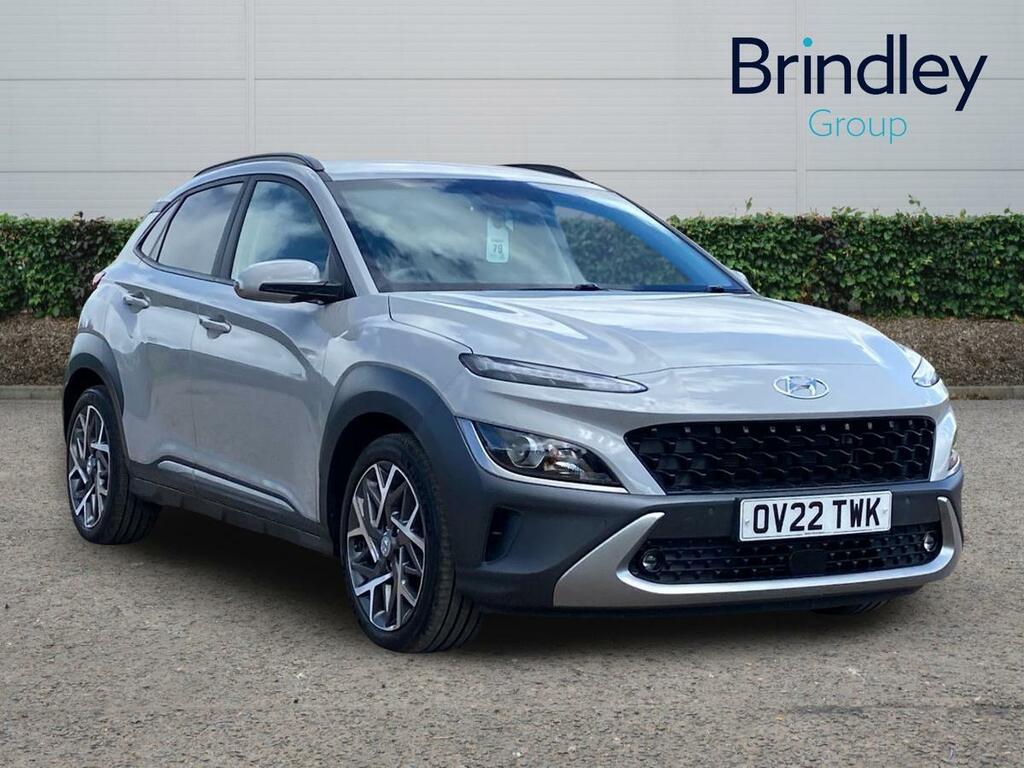 Hyundai Kona 1.6 H-gdi Premium Suv Hybrid Dct Euro 6 OV22TWK Grey