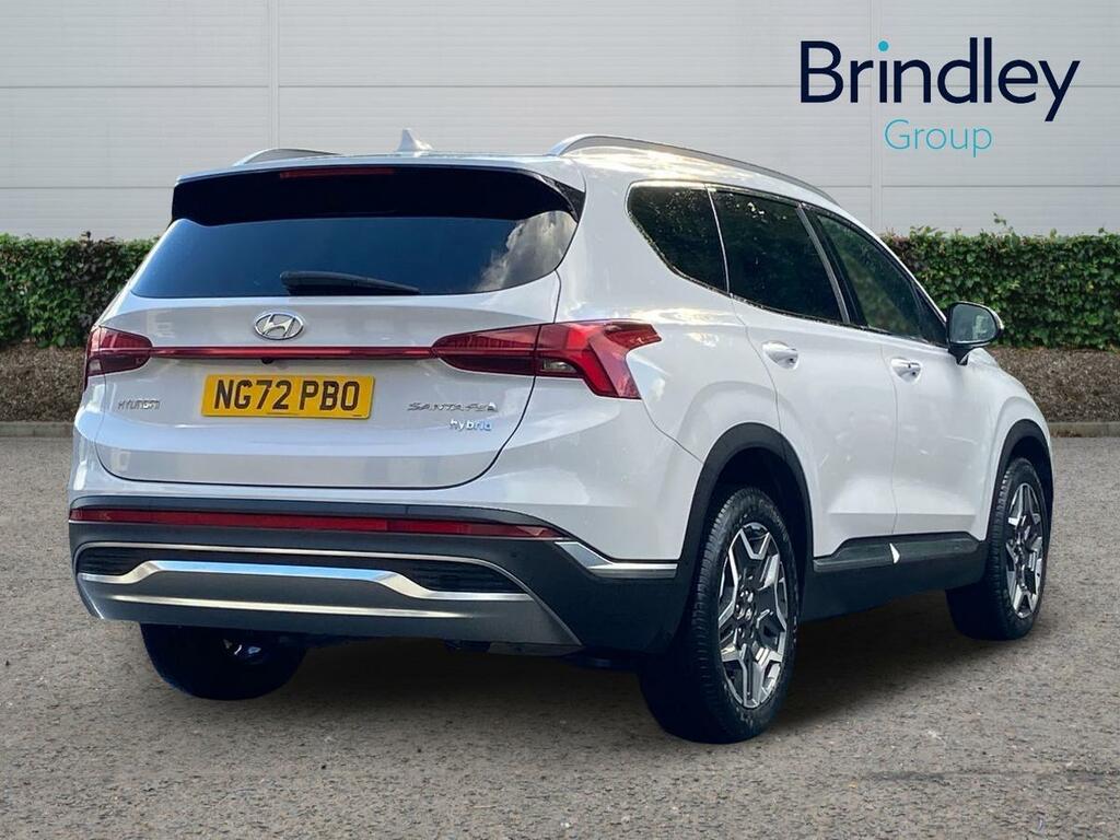 Hyundai Santa Fe 1.6 H T-gdi Ultimate Suv Hybrid Eu White #4