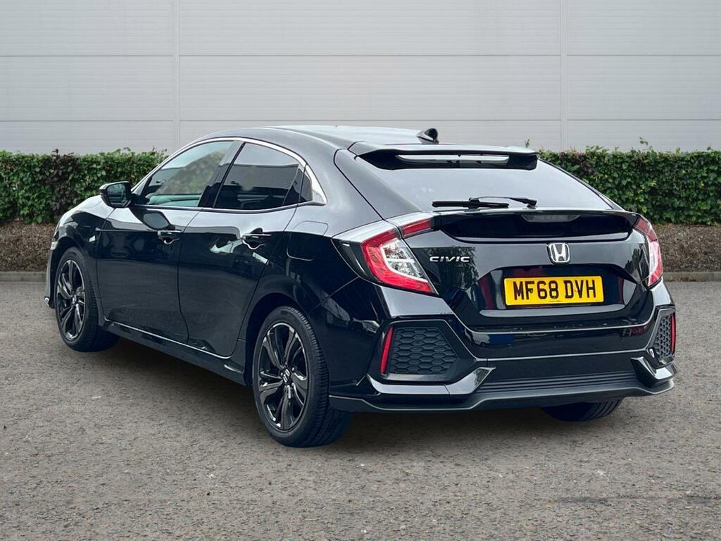 Honda Civic 1.0 Vtec Turbo Sr Hatchback Euro Black #3