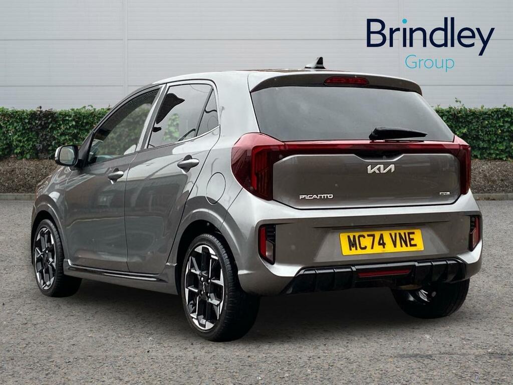 Kia Picanto 1.0 Gt-line Hatchback Euro 6 S Grey #4