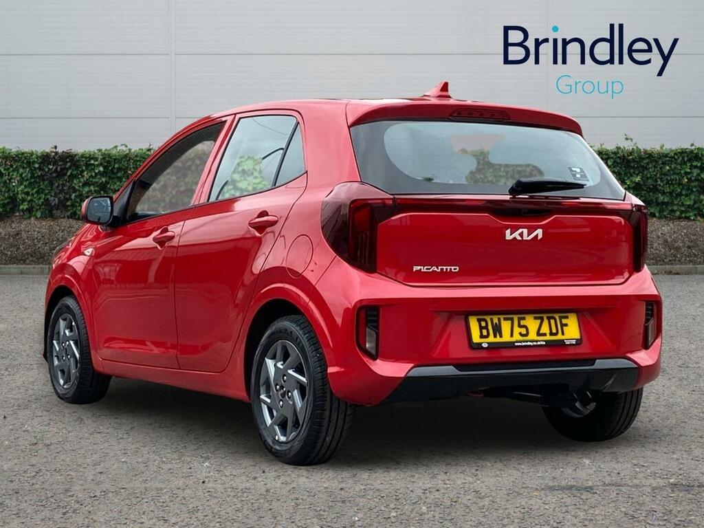 Kia Picanto 1.0 Pure Hatchback Euro 6 Ss Red #4