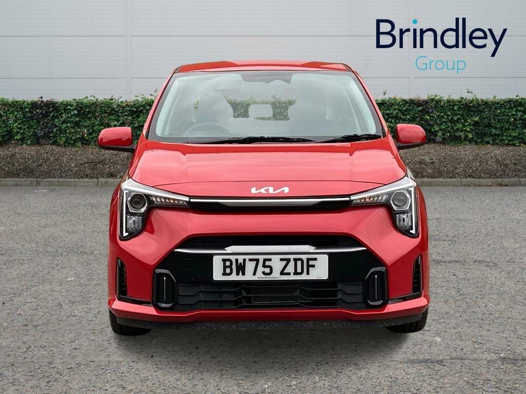 Kia Picanto 1.0 Pure Hatchback Euro 6 Ss Red #2