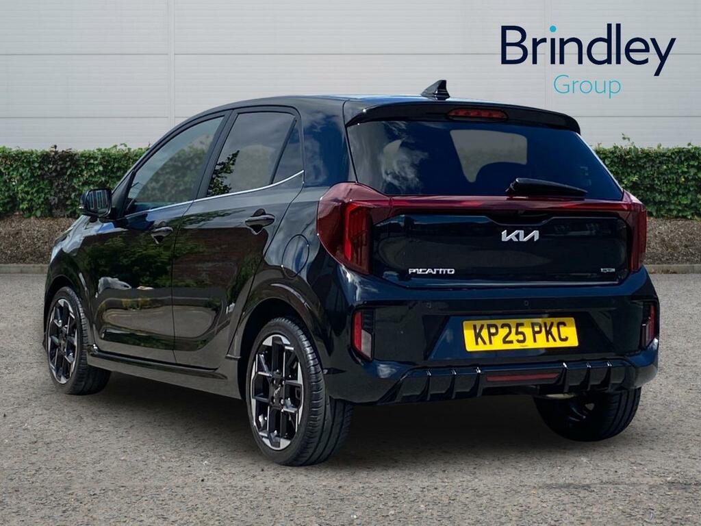 Kia Picanto 1.2 Gt-line S Hatchback Amt Euro 6 Ss Black #3