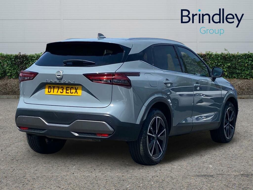 Nissan Qashqai 1.3 Dig-t Mhev Tekna Suv Hybrid DT73ECX Grey #4