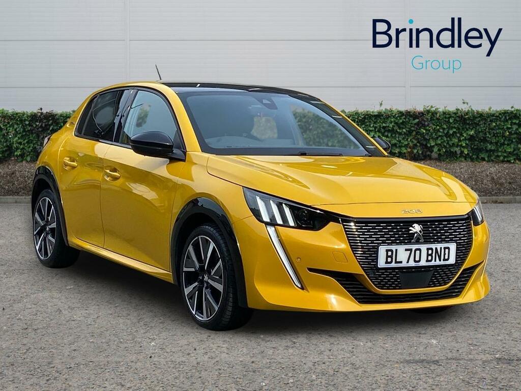 Peugeot 208 1.2 Puretech Gt Line Hatchback E Yellow