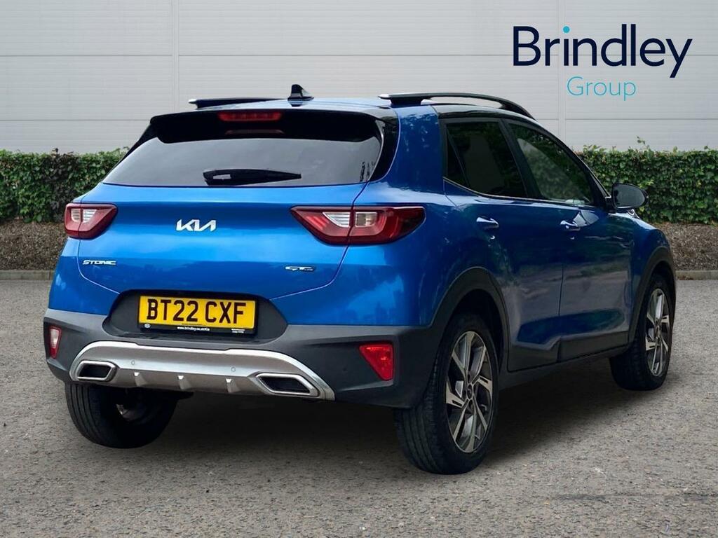 Kia Stonic 1.0 T-gdi 118 48V Gt Line S Isg Blue #4