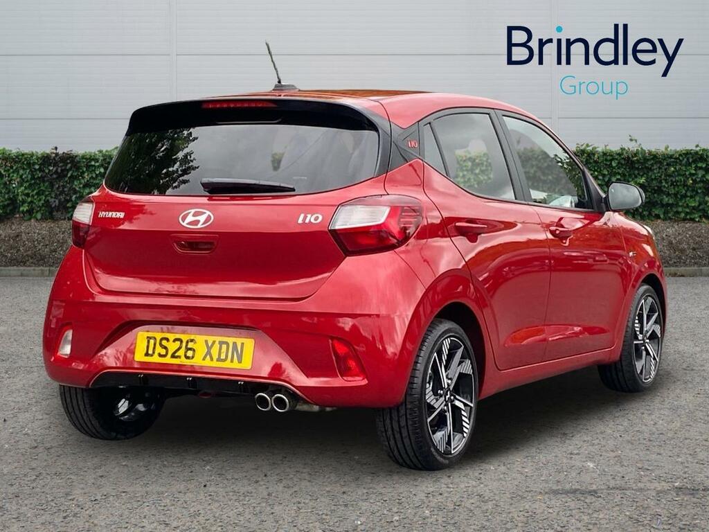 Hyundai I10 1.0 T-gdi N Line Hatchback Euro DS26XDN Red #4