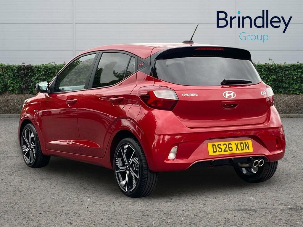 Hyundai I10 1.0 T-gdi N Line Hatchback Euro DS26XDN Red #3