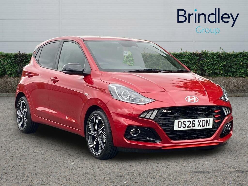 Hyundai I10 1.0 T-gdi N Line Hatchback Euro DS26XDN Red