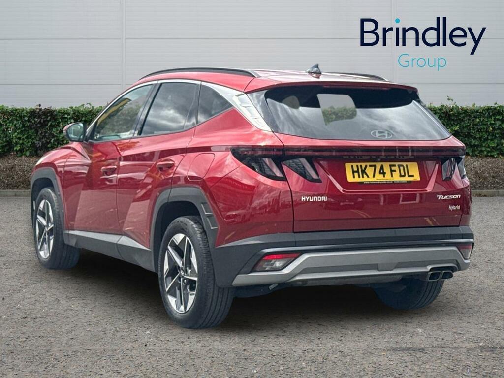 Hyundai Tucson 1.6 T-gdi Premium Suv Hybrid Euro Red #3
