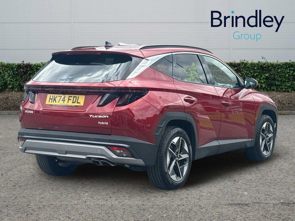 Hyundai Tucson 1.6 T-gdi Premium Suv Hybrid Euro Red #4
