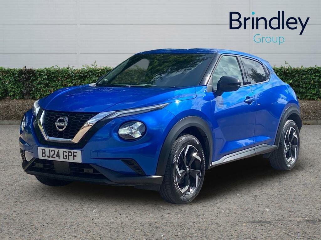 Nissan Juke 1.0 Dig-t N-connecta Suv Euro 6 BJ24GPF Blue #2