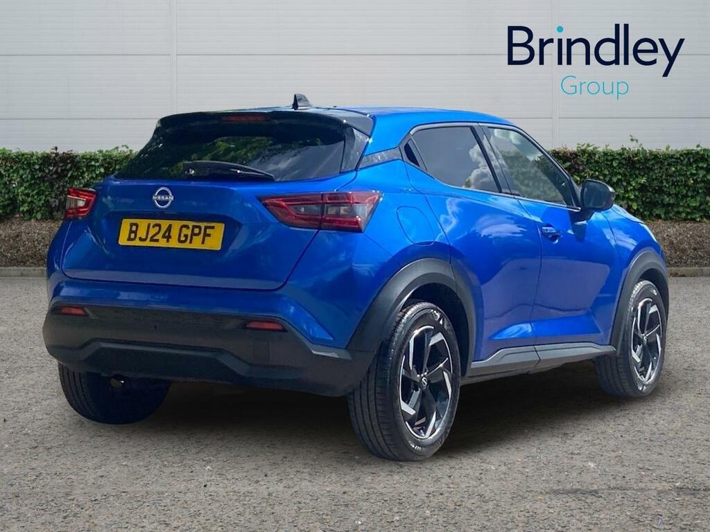 Nissan Juke 1.0 Dig-t N-connecta Suv Euro 6 BJ24GPF Blue #4