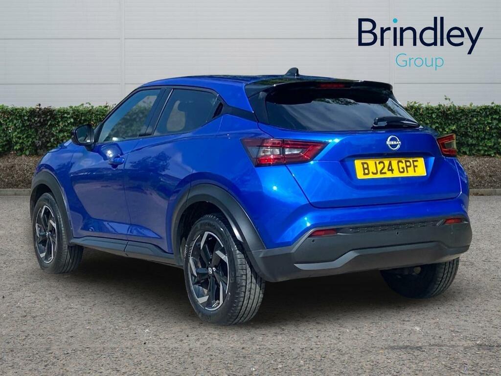 Nissan Juke 1.0 Dig-t N-connecta Suv Euro 6 BJ24GPF Blue #3