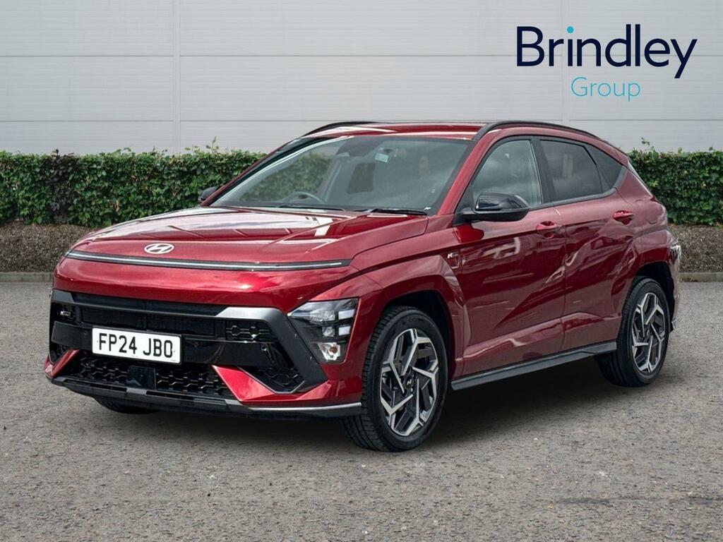Hyundai Kona 1.6 H-gdi N Line Suv Hybrid Dct Euro 6 FP24JBO Red #2